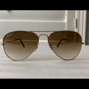 Ray ban standard (58 14) aviator sunglasses